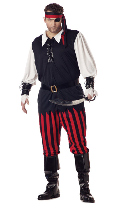 Plus Size Cutthroat Pirate Costume