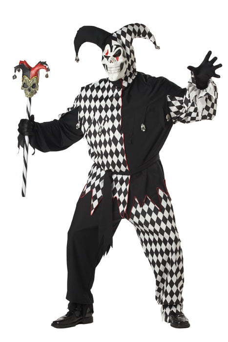 Plus Size Evil Jester Costume