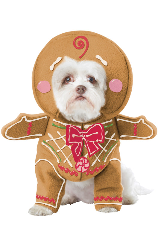 Gingerbread Pup Pet Costume