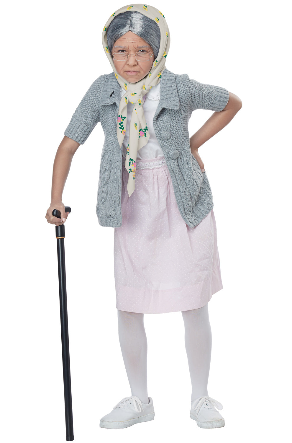 Grandma Bubushka Child Costume Kit