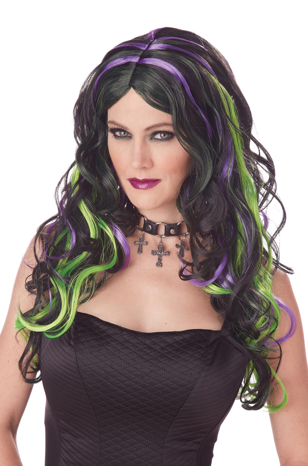 Multicolor Witch Costume Wig