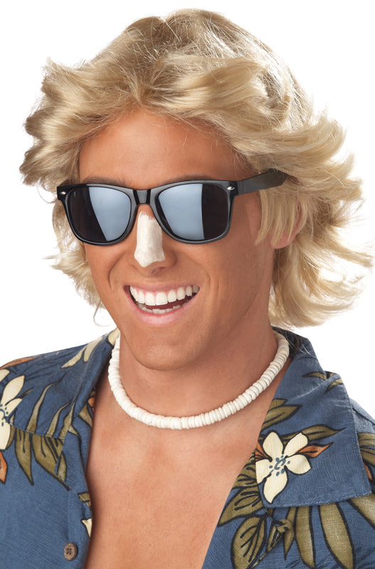 70's Feathered Hair Costume Wig (Blonde)