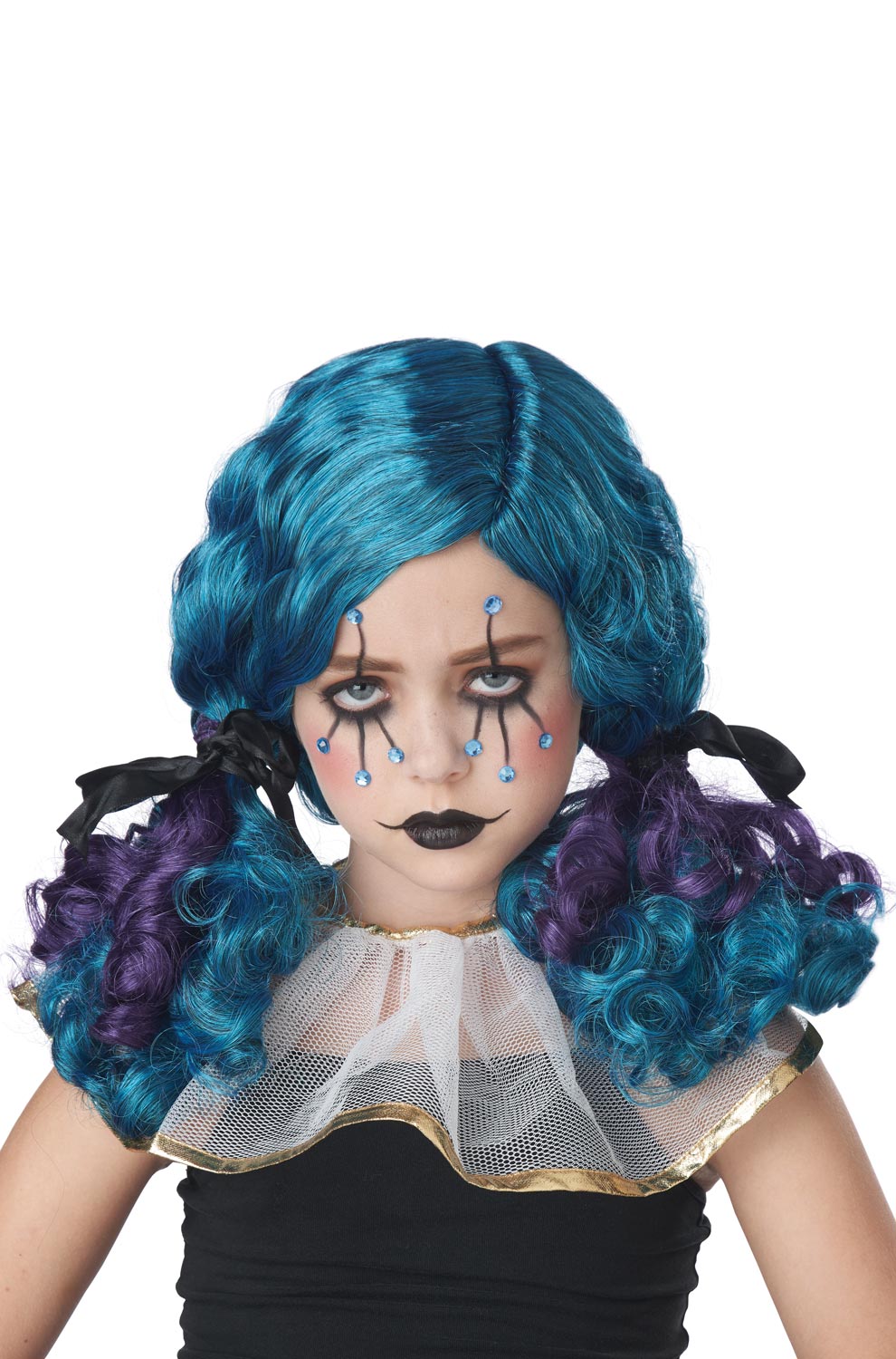 Clowny Kid Curls Child Wig