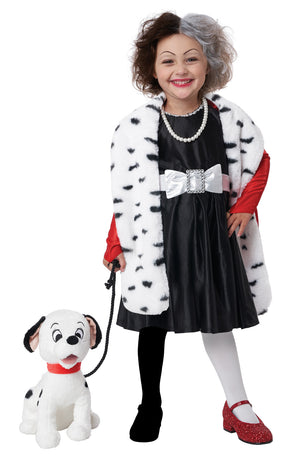 Dalmatian Diva Toddler Costume