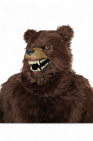 Grizzly Bear Adult Ani-Motion Mask
