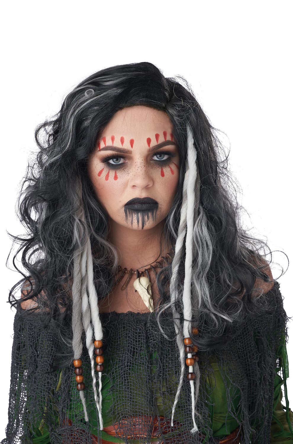 Clip-In Dreads (Grey)