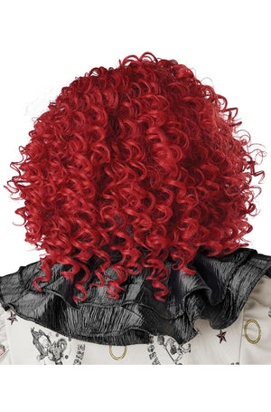 Corkscrew Clown Curls Wig (Red)