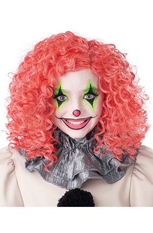 Glow in the Dark Curly Clown Wig