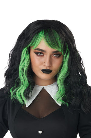 Cute N Crafty Adult Wig (Electric Green)