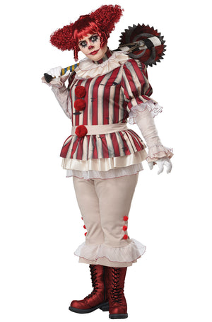 Sadistic Clown Plus Size Costume