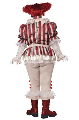 Sadistic Clown Plus Size Costume