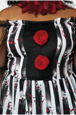 Savage Clown Plus Size Costume