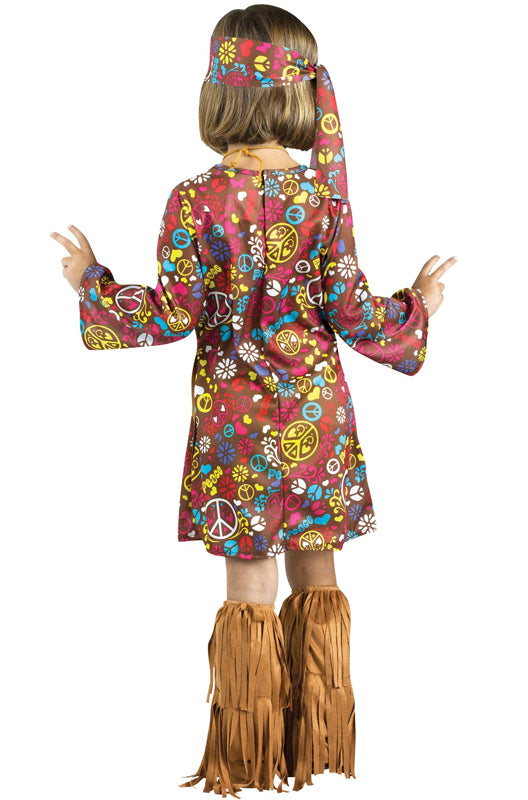 Peace and Love Hippie Toddler Costume