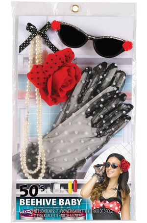 50s Beehive Baby Costume Kit