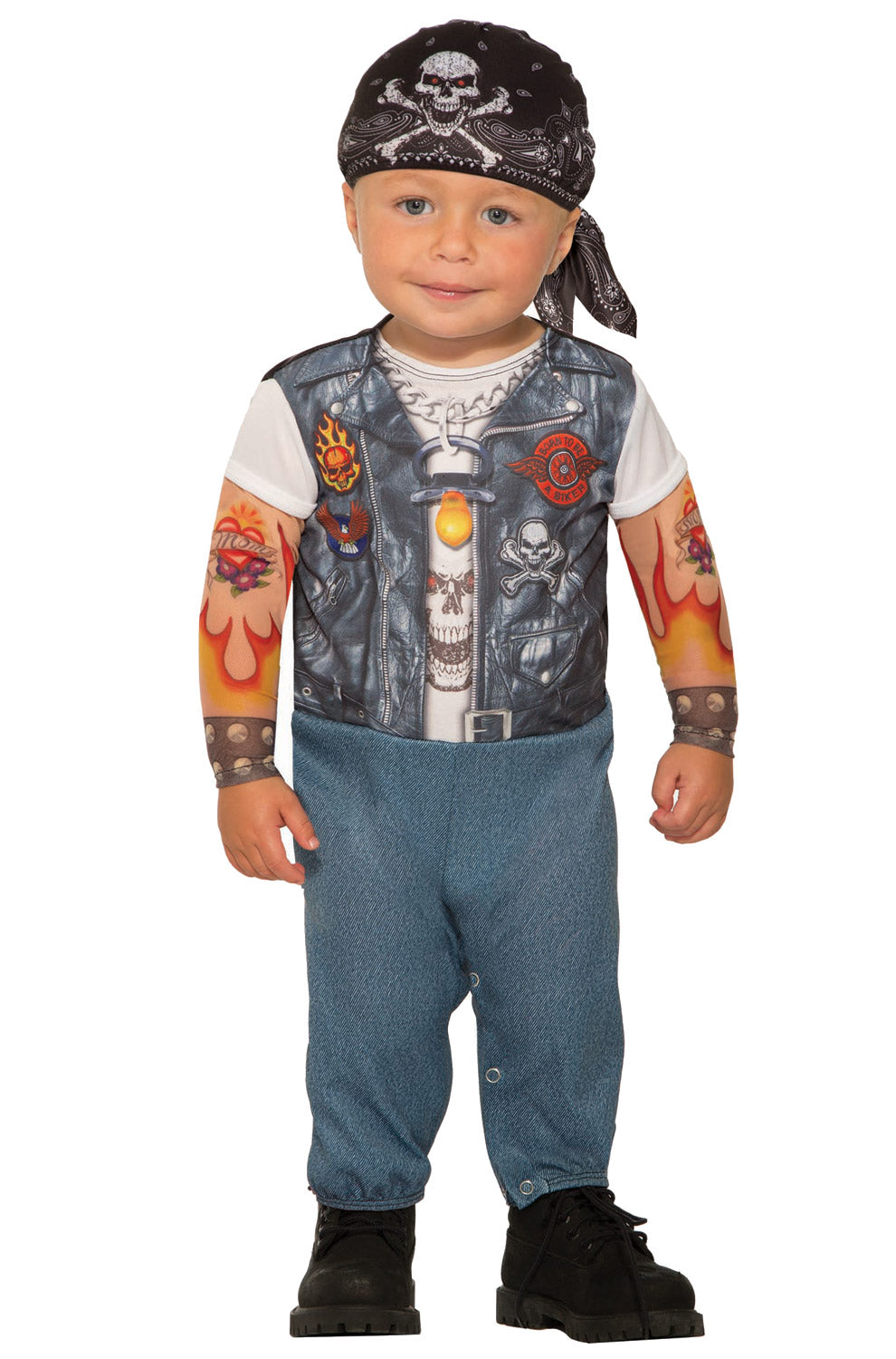 Biker Wild Child Infant Costume