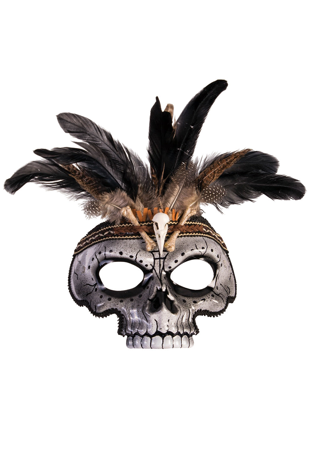 Male Skull Voodoo Mask