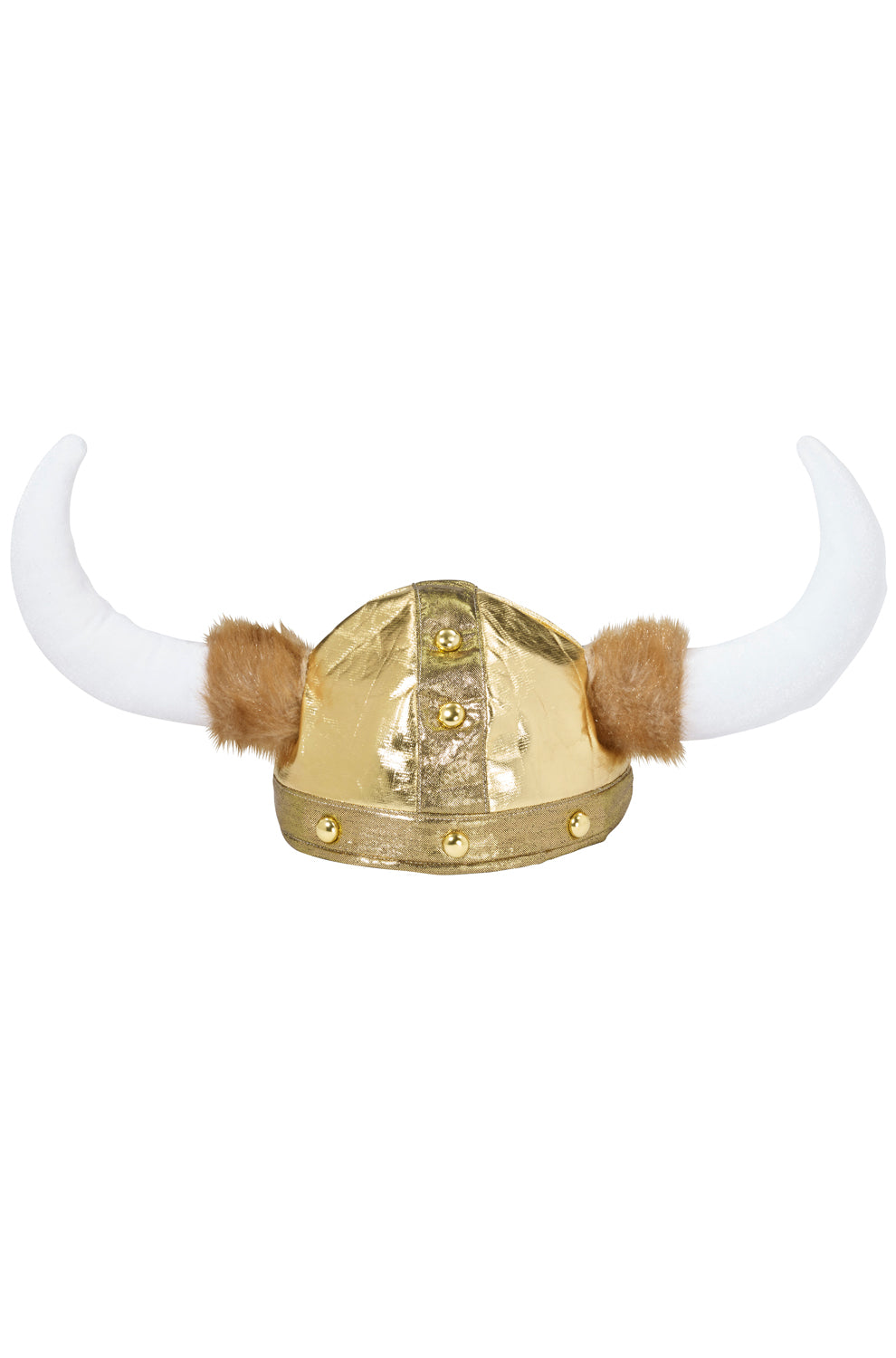 Gold Viking Helmet
