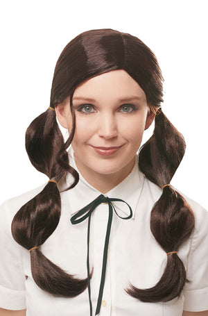 Bubble Pigtails Adult Wig