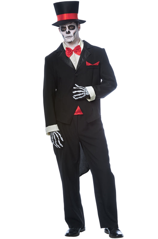 Day Of The Dead Groom Adult Costume