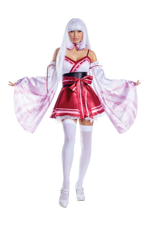 Sakura Shrine Maiden Adult Costume