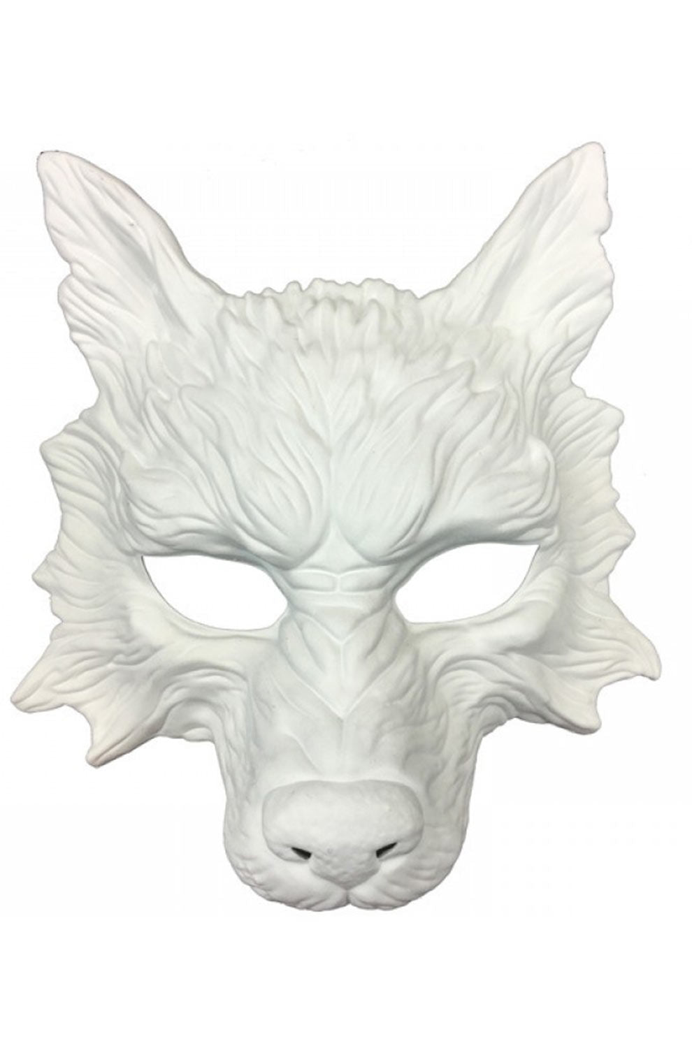 Snow Wolf Half Mask
