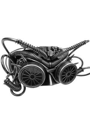 Steampunk Seeker Mask (Silver)