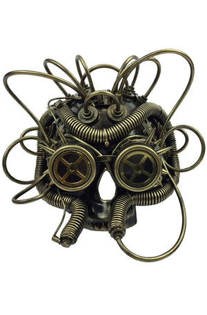 Robot Skull Mask (Gold)