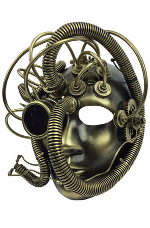 Industrial Figure Mask (Gold)