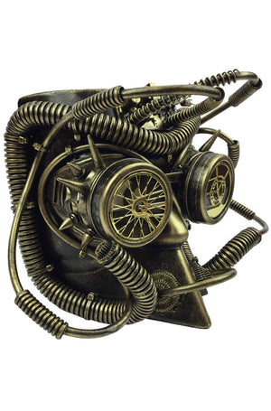 Industrial Bauta Mask (Gold)