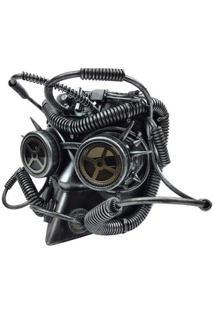 Industrial Bauta Mask (Silver)
