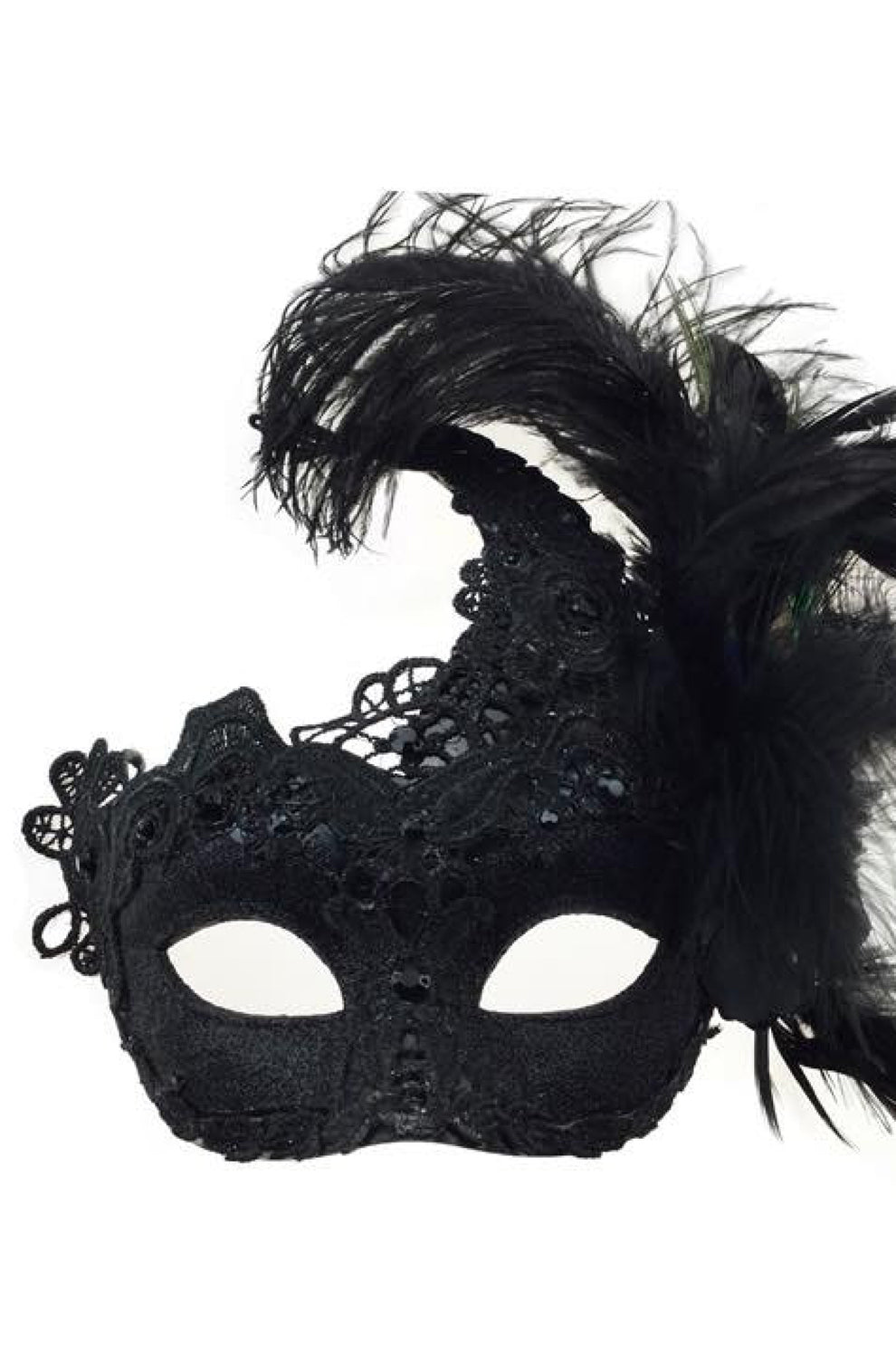 Exquisite Lace Venetian Mask