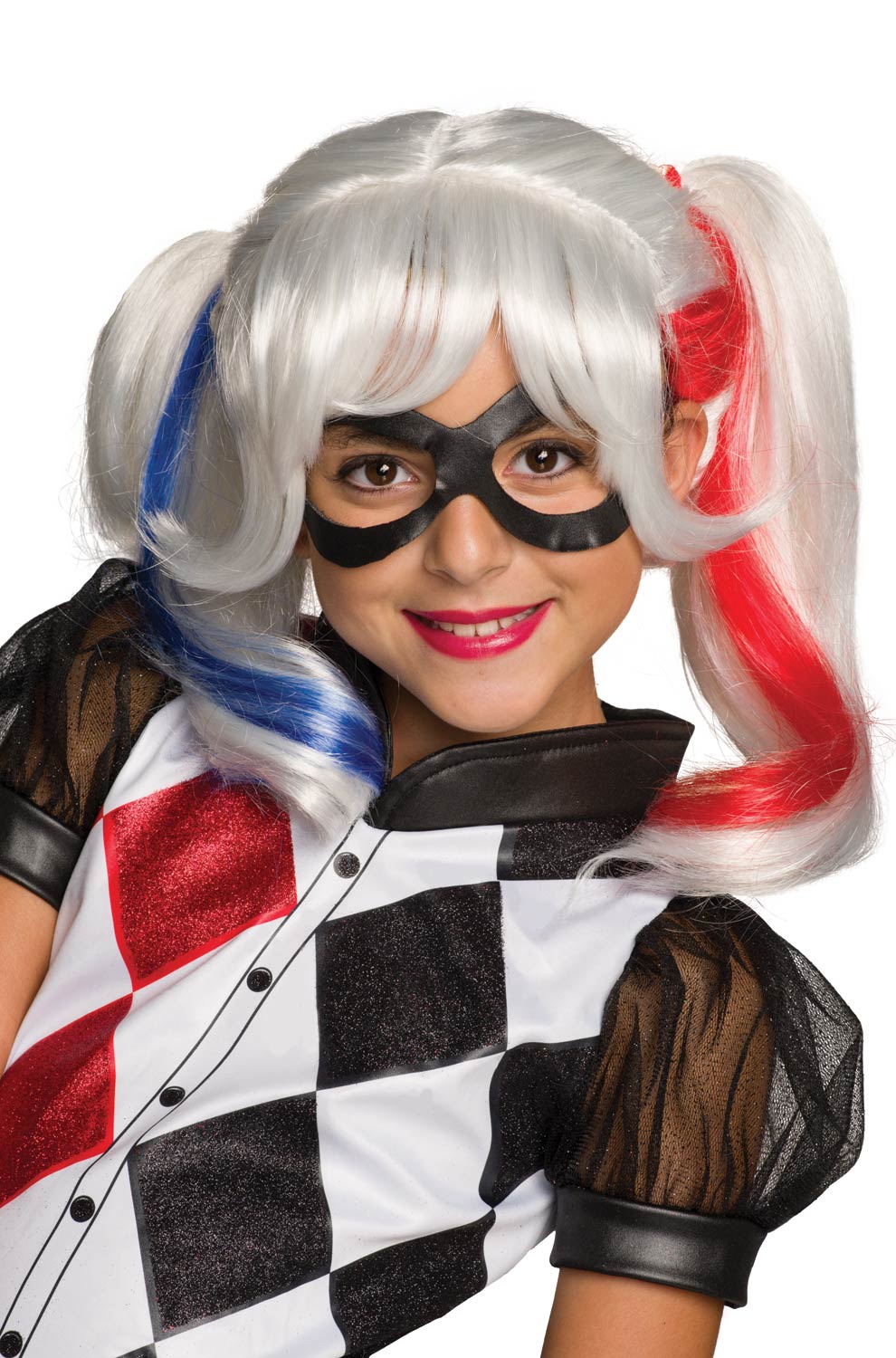 DC Super Hero Girls Harley Quinn Child Wig