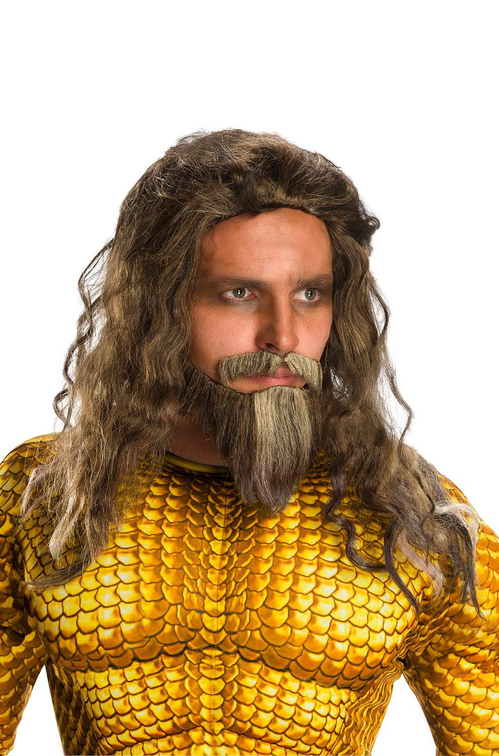 Aquaman Adult Wig & Beard Set