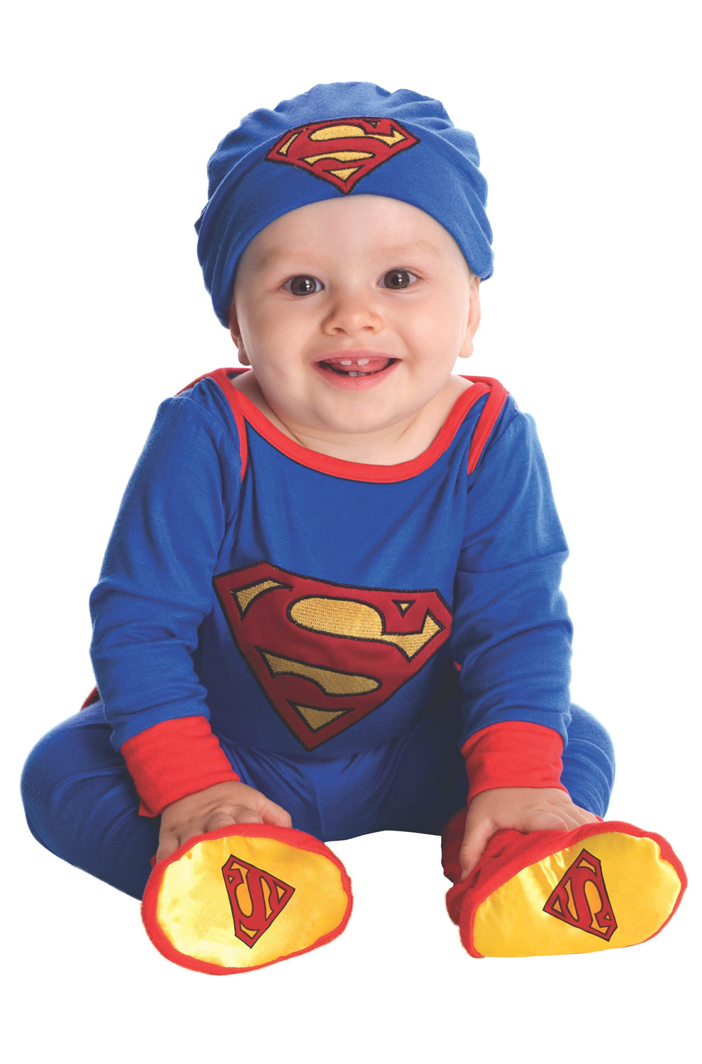 DC Super Friends Superman Jumpsuit Infant Costume
