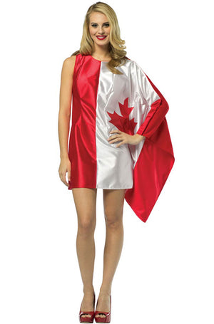 Canada Flag Dress Adult Costume