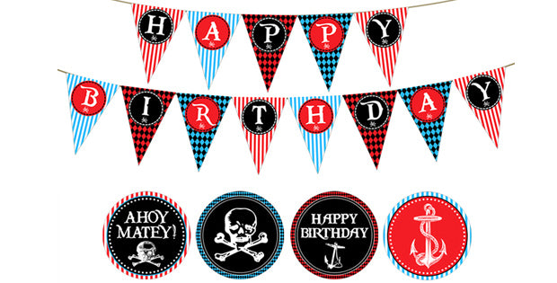 Pirate Party Printables