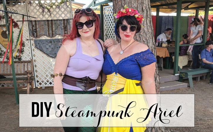 diy steampunk ariel renaissance faire