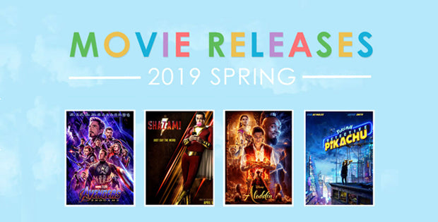 Infographic: Movie Releases of Spring 2019