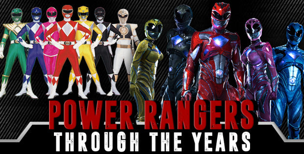 Infographic: Power Rangers Through the Years