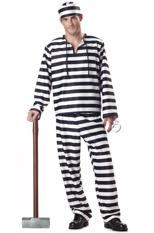 Jailbird Adult Costume