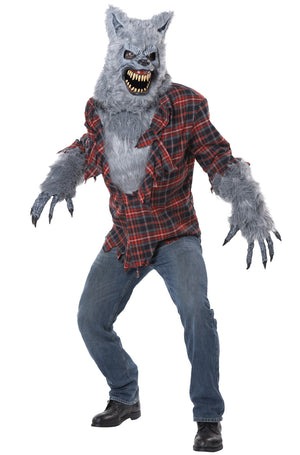 Gray Lycan Adult Costume