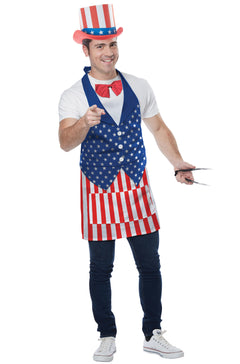4th of July Apron Adult Costume