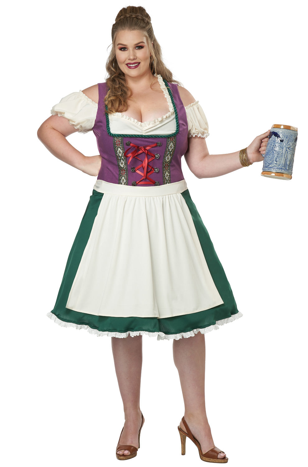 Bavarian Beer Maid Plus Size Costume