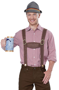 Lederhosen Adult Costume Kit