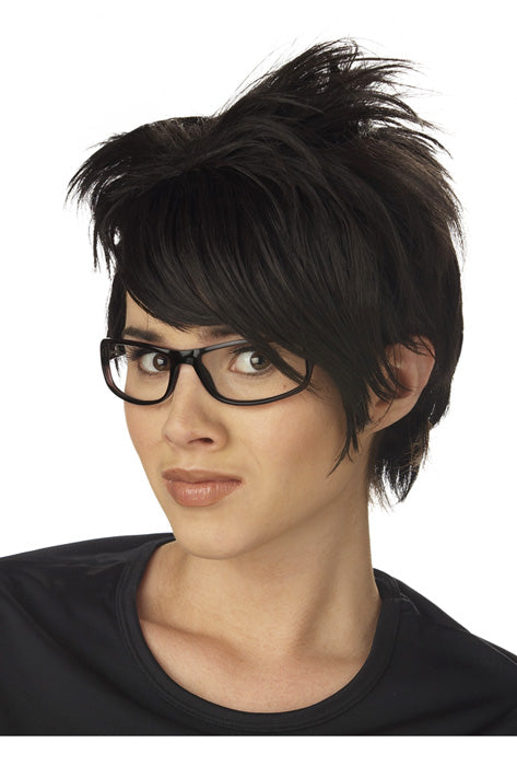 Tranny Hot Mess Costume Wig (Brown)