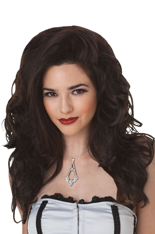 Seductress Costume Wig - Black