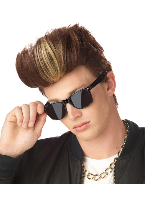 MC Poser Costume Wig (Blonde/Brown)