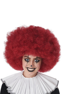 Jumbo Afro Adult Wig (Burgundy)