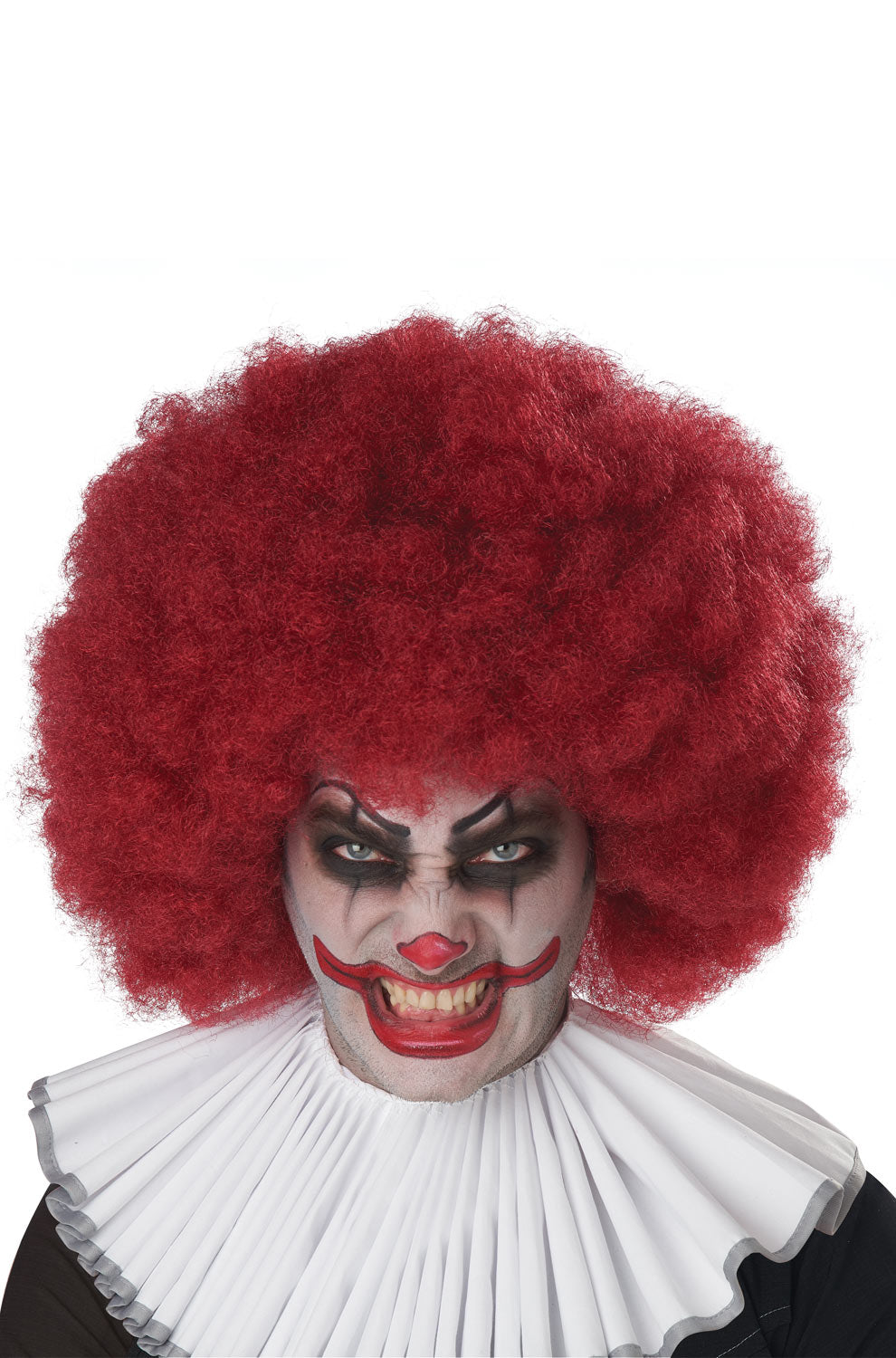 Jumbo Afro Adult Wig (Burgundy)