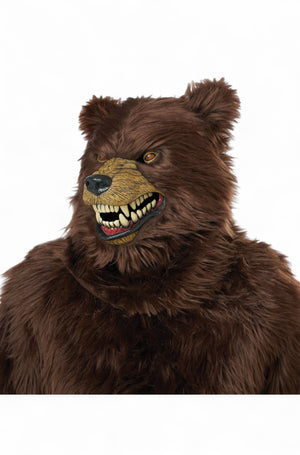 Grizzly Bear Adult Ani-Motion Mask